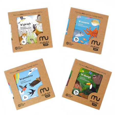 W oceanie. Ćwiczymy spostrzegawczość 18 mies.+ Pierwsza ekoksiążeczka Twojego Dziecka