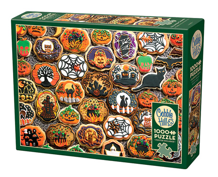 Puzzle 1000 Halloweenowe ciasteczka 113002