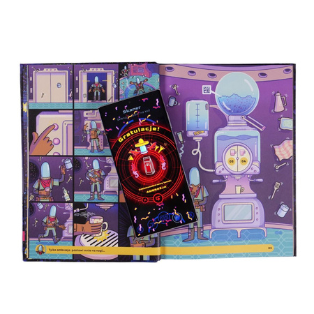 Tropicielonauci. Misja 1: Zaginiony kudłacz Wierciuch. Gra komiksowa