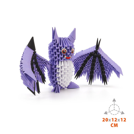 Origami 3D Nietoperz