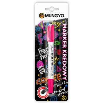 Marker kredowy MUNGYO różowy na blistrze