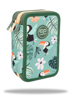Piórnik 3-komorowy z wyposażeniem Coolpack Jumper 3 toucans