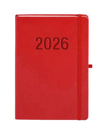 Kalendarz 2026 Memofix B5 TDW czerwony