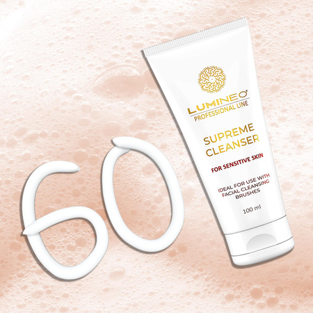 Szczoteczka Brush PRO LUMINEO 4 końcówki + żel do skóry wrażliwej turkusowa