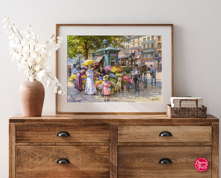 Puzzle 1000 CherryPazzi Blumenmarkt 30226