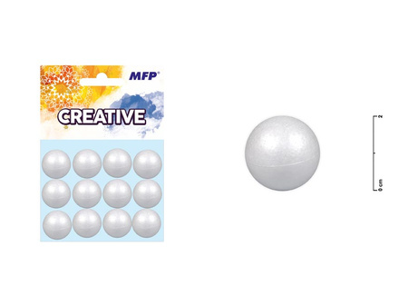 Kula gładka 2cm 12 sztuk