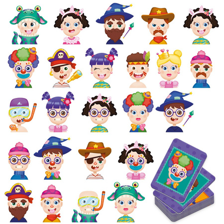 Układanka magnetyczna Śmieszne Grymasy RK2030-07