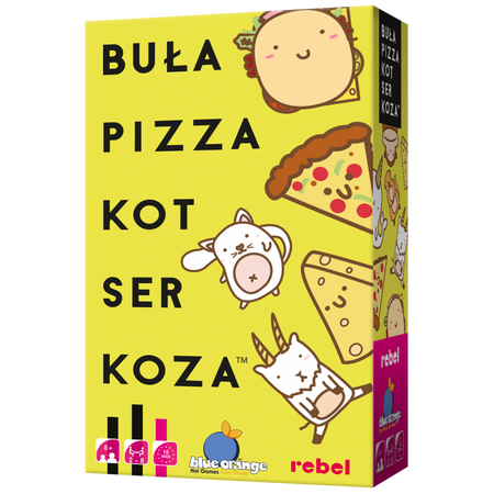 Gra Buła Pizza Kot Ser Koza