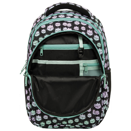 Plecak 3-komorowy BACKUP 5 model P06 koty