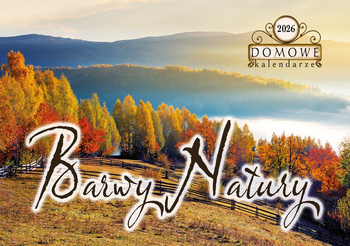 Kalendarz 2026 Domowy Barwy Natury