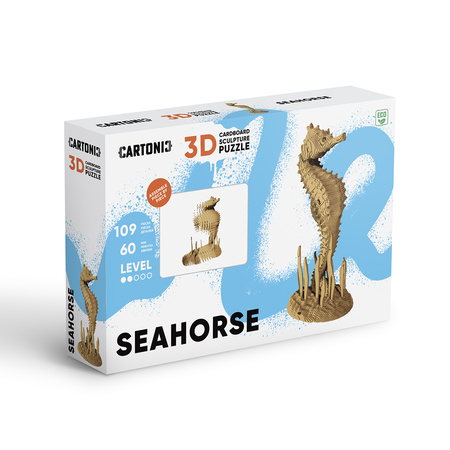 Cartonic 3D Puzzle SEAHORSE