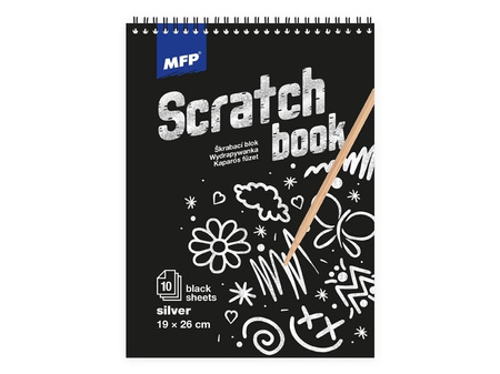 Wydrapywanka blok czarna holo 1032115