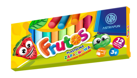 Plastelina zapachowa Astra Frutos 12 kolorów