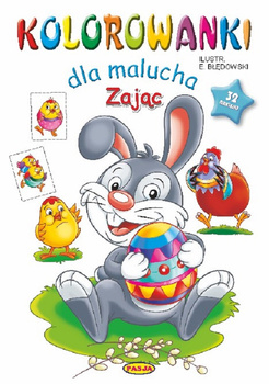 Zając. Kolorowanki dla malucha