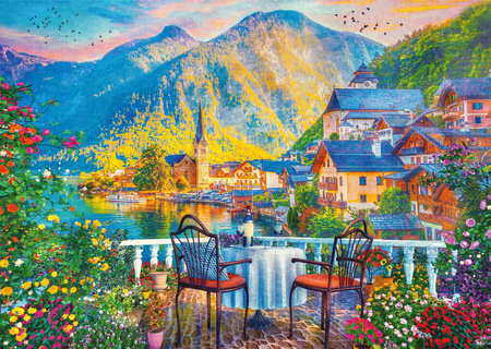 Puzzle 1000 PQ Malownicze Hallstatt Austria 112741