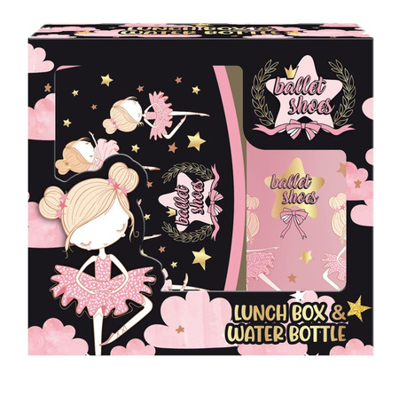 Zestaw śniadaniówka + bidon Baletnica ZSBABL12