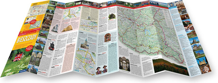 Bieszczady map&guide XL PL laminat 2025
