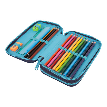 Piórnik podwójny z wyposażeniem Coolpack Jumper 2 Mrs Unicorn