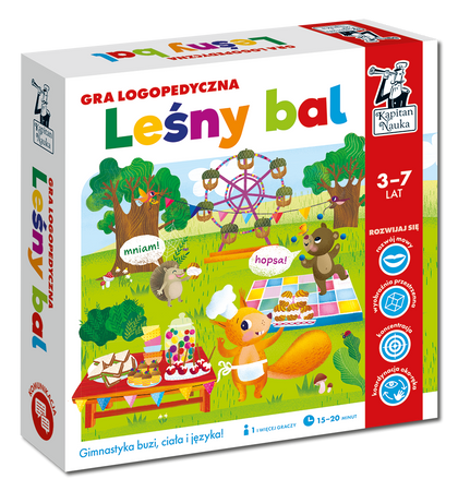 Gra Leśny bal logopedyczna Kapitan Nauka