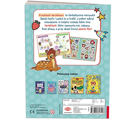 Disney mix Krzyżówki obrazkowe KRZ-9101