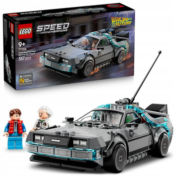 LEGO SPEED CHAMPIONS WEHIKUŁ CZASU Z POWROTU DO PRZYSZŁOŚCI 77256