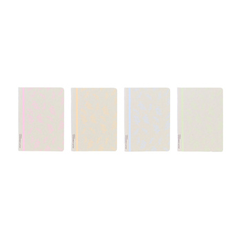 Paczka zeszyt Eco A4 48k.kratka Ecologique mix pakiet 6 sztuk