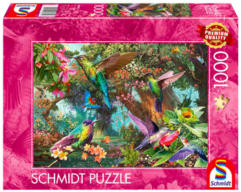 Puzzle 1000 PQ Kolorowe Kolibry 113388