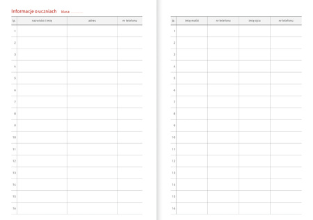 Kalendarz nauczyciela 2025/2026 B6T PCV bezbarwny ROWER
