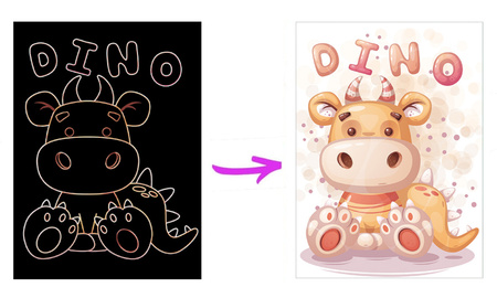 Wydrapywanka 9 kartek Słodziaki