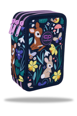 Piórnik 3-komorowy z wyposażeniem Coolpack Jumper 3 oh my deer