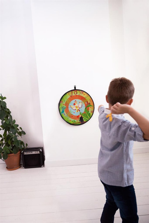 Gra Rzutki magnetyczne z dyskami Dżungla Scratch