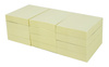 Paczka Notes samoprzylepny żółty 38x51mm 12 szt.