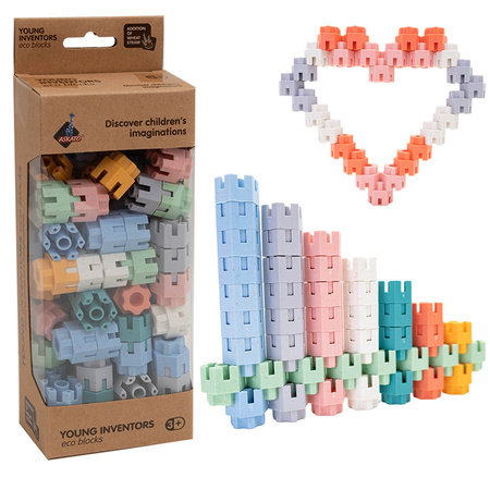 Eko klocki małych geniuszy śrubki