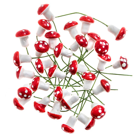 Muchomorki na druciku 30szt.