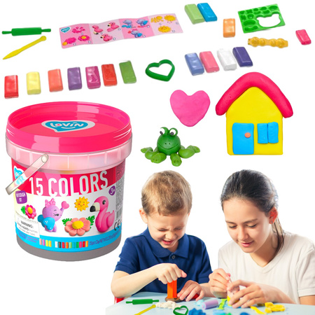 Masa plastyczna lekka TM Lovin zwierzątka +akcesoria