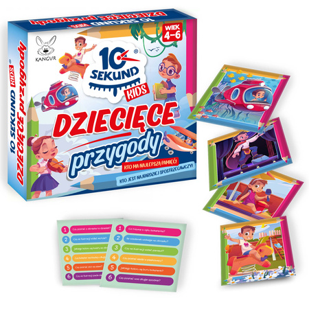 Gra 10 Sekund Kids Dziecięce Przygody