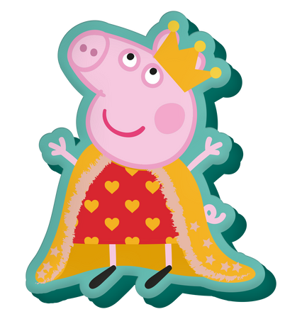 Poduszka Peppa Pig 30x30cm PP17036