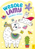 Wesołe lamy. Koloruj i rysuj