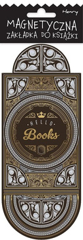 Zakładka magnetyczna owal Hello books