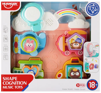 Zabawka dla dzieci tablica puzzle