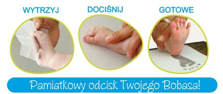 Ramka foto galeria z atramentem Magic Ink Odcisk Bobasa