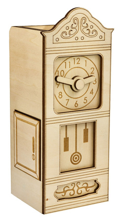 Łamigłówka Escape Box Grandfather Clock Secret poziom 4/4