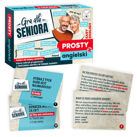 Gra dla Seniora Prosty Angielski