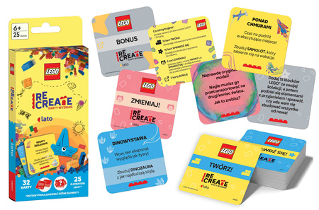 Lego Recreate karty wyzwań Lato ACP-6606