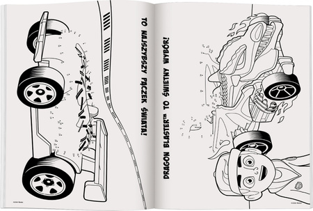 Hot Wheels Let's Race połącz kropki SPCS-1601