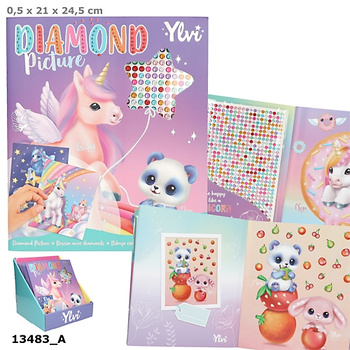 Zestaw kreatywny Diamond Picture Jednorożec Ylvi 13483A