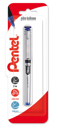 Pióro kulkowe 0,7 mm EnerGel BL17 niebieski 1 szt.