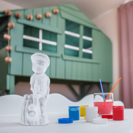 Kolorowanka 3D Wooden Boy