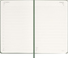 Kalendarz 2026 12M Moleskine L twarda oprawa dzienny Myrtle Green 13x21cm