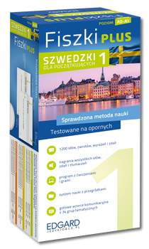 Szwedzki. Fiszki PLUS dla początkujących 1. Fiszki Plus